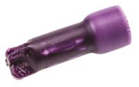 36964 TE Connectivity, 369 Closed End Splice Connector, Purple, Insulated, Tin 22 → 14 AWG