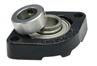 flcte20-xl 2 Hole Flange Bearing Unit, FLCTE20-XL, 20mm ID