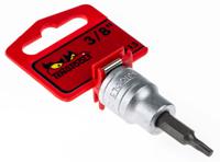m381215t-c Teng Tools 3/8 in Drive Bit Socket, Torx Bit, T15