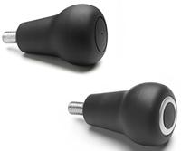 26681 Elesa  Natural Clamping Knob, M10, Threaded Stud