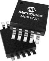 mcp4728a0t-eun Microchip, DAC Quad 12- Serial (I2C), 10-Pin MSOP