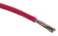 6715-rd001 Alpha Wire Ecogen Ecowire Series Red 0.75 mm² Hook Up Wire, 18 AWG, 16/0.25 mm, 305m, MPPE Insulation, 6715 RD001