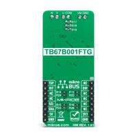 mikroe-4648 MikroElektronika Brushless 14 Click PWM Controller for TB67B001FTG for mikroBUS Socket