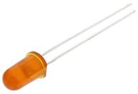 hlmp-d401 Broadcom1.9 V Orange LED 5mm Through Hole, HLMP-D401
