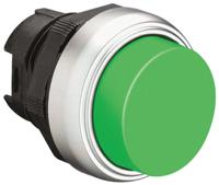lpcb203 Lovato Platinum Series Green Spring Return Push Button Head, 22mm Cutout, IP66, IP67, IP69K
