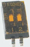 1571983-5 TE Connectivity 4 Way Surface Mount DIP Switch SPST, Rocker Actuator