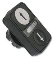 zb5aw7a1724 Schneider Electric Harmony XB5 Series Black, White Momentary Push Button Head, 22mm Cutout, IP66, IP67, IP69K