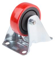 196-5150 RS PRO Fixed Castor Wheel, 90kg Capacity, 80mm Wheel