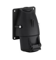 2cma101023r1000 Amphenol Industrial, 2CMA1 IP44 Red Wall Mount 3P+N+E Industrial Power Socket, Rated At 16A, 415 V