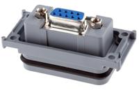 1689695 Phoenix Contact D Sub Adapter Female 9 Way D-Sub to Female 9 Way D-Sub