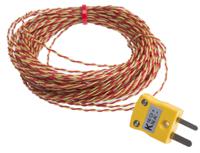 847-9757 RS PRO Type K Exposed Junction Thermocouple 10m Length, 1/0.3mm Diameter → +250°C