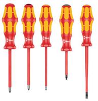05004310001 Wera 2go Phillips; Pozidriv; Slotted; Torx Insulated Screwdriver Set, 11-Piece