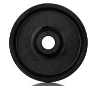 28010 LAG Black Thermoplastic High Temperature Resistant Trolley Wheel, 250kg
