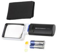 15113 Eschenbach Illuminated Magnifier, 3.5X x Magnification, 75 x 50mm Diameter