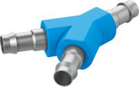 y-pk-6 Festo CN Series Y Fitting, Push In 8 mm to Push In 8 mm, Tube-to-Tube Connection Style, 150013