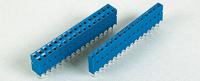 75915-418lf Amphenol Communications Solutions Dubox Series Straight Through Hole Mount PCB Socket, 18-Contact, 1-Row, 2.54mm Pitch,