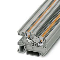 3213968 Phoenix Contact PTI Series PTI 2,5 Non-Fused Terminal Block, 2-Way, 24A, 26 → 12 AWG Wire, Push In Termination
