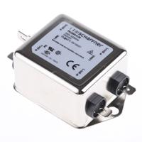 fn2060-6-06 Schaffner, FN2060 6A 250 V ac/dc 400Hz, Chassis Mount EMI Filter, Fast-On, Single Phase