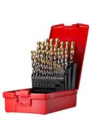 a09518 Dormer 29-Piece Jobber Drill Set for Multi-Material, 1/2in Max, 1/16in Min