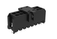 g88mp141020creu Amphenol Communications Solutions G88MP141020 Series Vertical Board Mount PCB Socket, 14-Contact, 2-Row, 3mm Pitch,