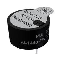 ai-1440-twt-24v-2-r PUI Audio 87dB(A) Through Hole Continuous Internal Piezo Buzzer, 13.8 x 13.8 x 13mm, 6V dc Min, 30V dc Max