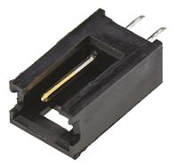 280370-2 TE Connectivity AMPMODU MOD II Series Straight Through Hole PCB Header, 2 Contact(s), 2.54 mm Pitch, 1 Row, Shrouded