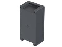 00165234 Bopla Bocube Alu Series Graphite Grey Aluminium General Purpose Enclosure, IP66, IP68, IP69, IK09, Graphite Grey Lid,