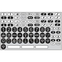 zarc08 Schneider Electric Multi Colour Adhesive Multipurpose Label Sheet, Pack of 1EA