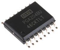 pga204bu PGA204BU Texas Instruments, Instrumentation Amplifier, 50μV Offset, 16-Pin SOIC