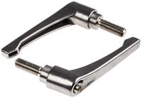 144-3619 RS PRO Stainless Steel Clamping Lever, M12 x 32mm