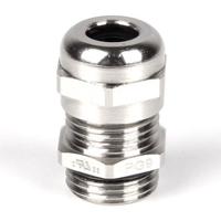 208-4378 RS PRO Metallic Brass Cable Gland, PG9 Thread, 4mm min., 8mm max., IP68