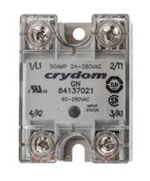 84137021 Sensata Crydom GN Series Solid State Relay, 50 A rms Load, Panel Mount, 280 V ac Load, 280 V ac Control