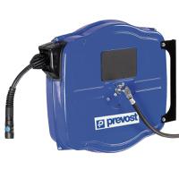 dgf-1015is PREVOST Wall Mounted 15m Air Hose Reel, 10mm Inner Diameter, 17mm Outer Diameter, 700L/min Flow Rate