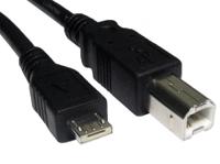 286-3699 RS PRO USB 2.0, Male Micro USB A to Male USB B, 5Gbps, 1.8m