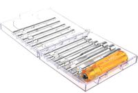 99ps51mmn Weller Xcelite Hexagon Nut Driver Screwdriver Set, 12-Piece