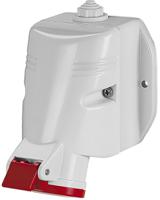 5133257t Scame IP44 Red Wall Mount 3P + N + E Industrial Power Socket, Rated At 32A, 415 V