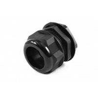 1427ncgpg42b Hammond 1427NCG Series Black Nylon Cable Gland, PG42 Thread, 32mm min., 38mm max., IP68