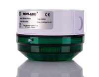 led195-01wh-04 Moflash LED195 Series Green Multiple Effect Beacon, 8 → 20 V ac/dc, Surface Mount, Wall Mount, LED Bulb, IP65