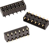 610018243021 Wurth Elektronik WR-PHD Series Bottom Entry PCB Socket, 18-Contact, 2-Row, 2.54mm Pitch