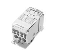 9d0154000111 Finder Non-Fused Terminal Block, 12 Way, 185mm², 100kA, 1000/1500 V AC/DC, White