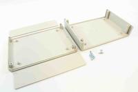 198-1389 RS PRO Beige ABS Instrument Case, 50 x 140 x 190mm
