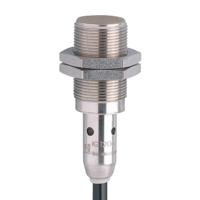 igt206 ifm electronic Inductive Threaded Barrel Proximity Sensor, M18, 8 mm Detection, PNP NO, 10 → 36 V dc