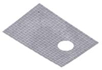 sp400-0007-00-54 Bergquist Thermal Interface Pad, 0.178mm Thick, 0.9W/m·K, Fibreglass, 19.05 x 12.7mm