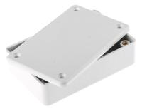 1591mgy Hammond 1591 Series Grey Flame Retardant ABS Enclosure, IP54, Grey Lid, 85 x 56 x 25mm