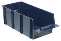 136730 Raaco PP Storage Bin, 465mm x 210mm x 161mm, Blue