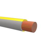 50994-28-100 NEMIQ 50994 Series Grey/Yellow 1.5 mm² Hook Up Wire, 1, 100m, Polyvinylchloride Insulation,