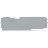 2006-8691 WAGO TOPJOB S Series End and Intermediate Plate for Use with DIN Rail Terminal Block