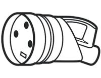 0-558-65 Legrand Europe Mains Connector, 32A Grey, Cable Mount Polymer, 400 V
