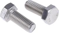 183-9124 RS PRO Stainless Steel, Hex Bolt, M12 x 30mm