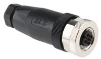 t4110001051-000 TE Connectivity Circular Connector, 5 Contacts, Cable, M12 Connector, Socket, Female, IP67, T411 Series